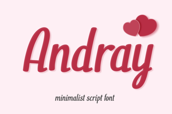 Andray: A Handwritten Typeface for Modern Web Design