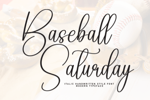 Baseball Saturday Typeface Review: A Sweet Handwritten Font for Digital Branding