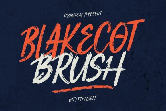 Blakecot Brush: A Handwritten Font for Editorial Design
