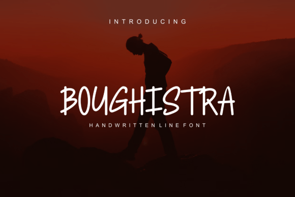 Boughistra: The Handwritten Font for Authentic Brand Identity