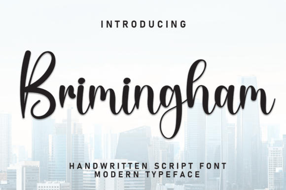 Brimingham Typeface: Adding Warmth to Campaign Visuals