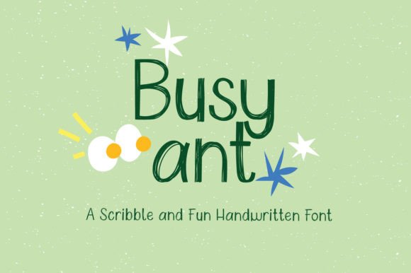 Busyant: The Sweet Script Font for Modern Editorial Design
