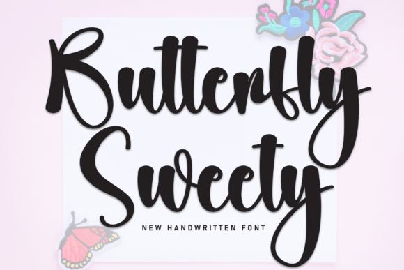 Butterfly Sweety: A Handwritten Font for Polished Web Design