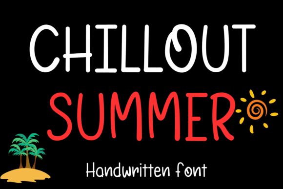 Chillout Summer: A Relaxed Script Typeface for Editorial Design