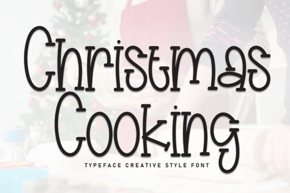 Christmas Cooking: The Handwritten Font for Festive Campaigns