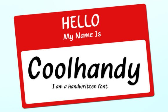 Coolhandy: A Natural Handwritten Font for Editorial Design