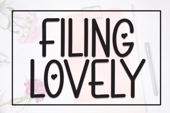 Filing Lovely: The Handwritten Typeface That Elevates Campaign Visuals
