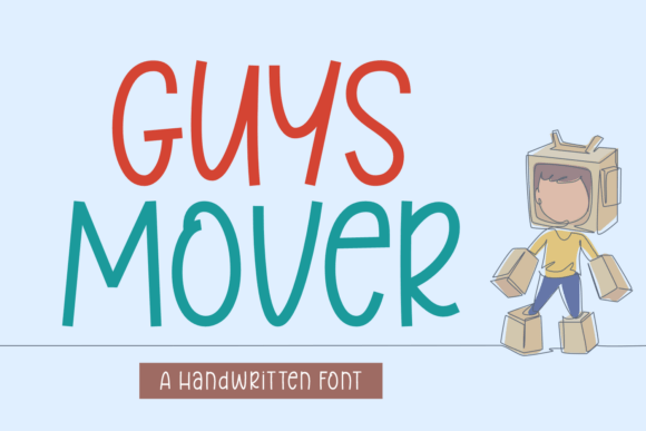 Guys Mover: A Designer’s Review of This Script Handwritten Typeface