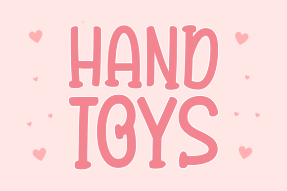 Hand Toys Typeface: Elevating Campaign Visuals with Authentic Handwritten Style
