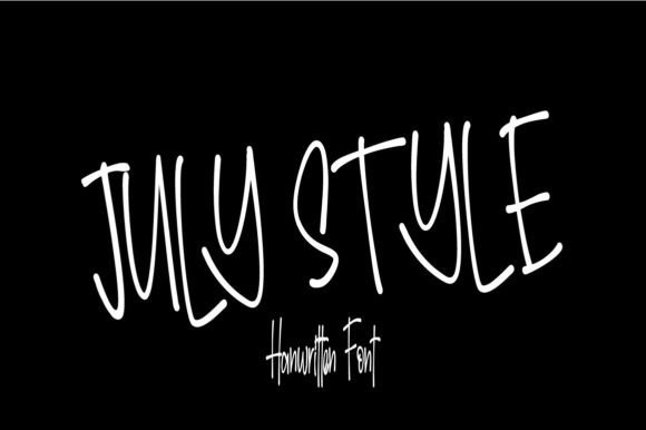 July Style: The Handwritten Font for Scroll-Stopping Social Media Graphics