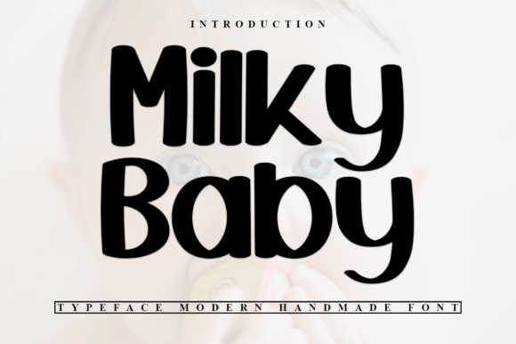 Milky Baby: The Sweet Script Typeface for Clearer Campaign Visuals