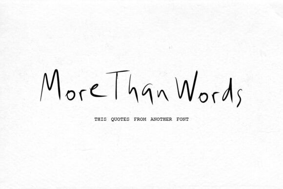 More Than Words: A Handwritten Font for Authentic Digital Branding