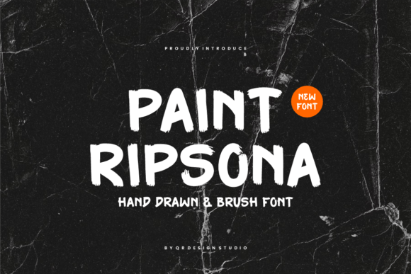 Paint Ripsona: The Handwritten Typeface That Elevates Brand Identity