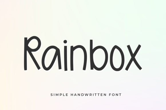 Rainbox Typeface: The Handwritten Secret for Clearer Campaign Visuals