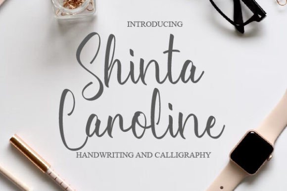Shinta Caroline: The Handwritten Font That Makes Campaigns Feel Human