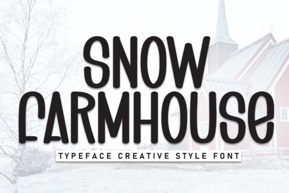 Snow Farmhouse: A Handwritten Typeface for Editorial Design