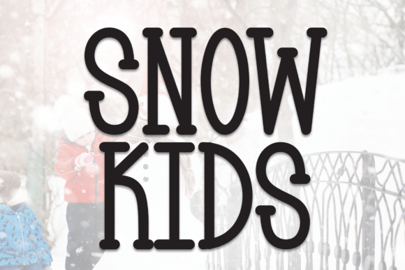 Snow Kids: The Handwritten Typeface for Whimsical Craft Brands