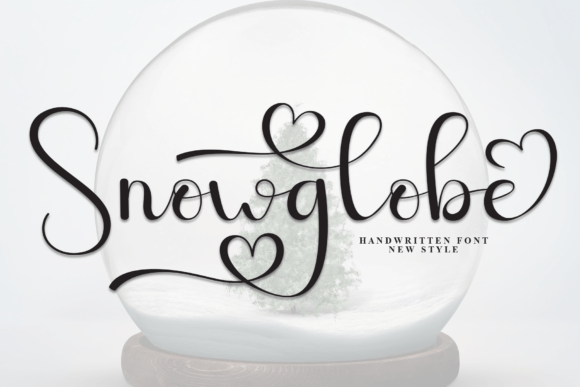 Snowglobe Typeface: A Designer’s Take on Sweet Handwritten Branding