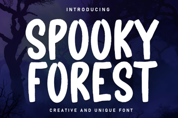 Spooky Forest: The Handwritten Typeface for Engaging Digital Campaigns