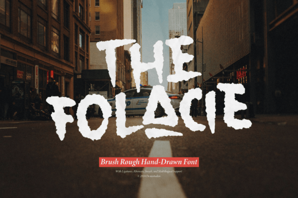 The Folacie: A Hand-Drawn Script Font for Authentic Campaign Design